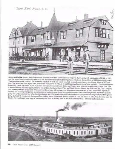 North Western Lines C&NW Magazine 3 2017 Hayfield Dumps Deval Wisconsin Salesmen - Picture 11 of 12