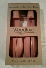 VTG NIB Woodlore Aromatic Cedar Shoe Tree, Men’s 10-11 Made in USA