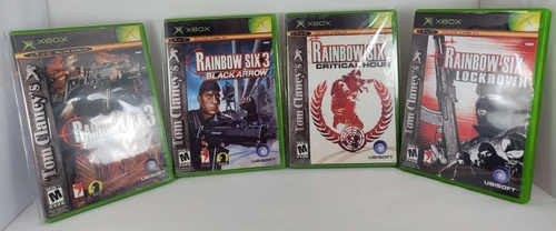 Rainbow Six Bundle: 3, 3 Black Arrow, Critical Hour, Lockdown (Microsoft Xbox)