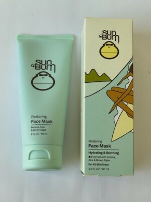 Sun Bum Restoring Face Mask 2 fl oz / 60 ml New Sealed Free ship
