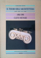 Der Schatz der Architektur. Silberschmuck Glas Uhren. Cleto Munari 1980/
