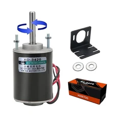 High Torque DC Motor 12V 24V Permanent Magnet Mini Motor 30W 3500 7000RPM DIY Ki