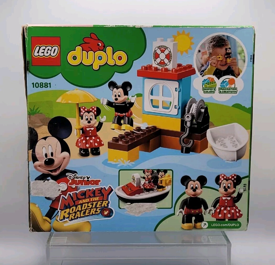 LEGO Duplo Mickeys Boat Set 10881 & Mickey's Chalet Vacation House