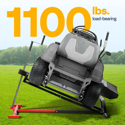 Lawn Mower Lift Jack - 1100 Lbs Capacity, for Garden Tractors and Lawn Mowers