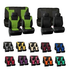 Car Seat Covers Premium 3d Air Mesh Full Set Universal Fit For Cars Auto Truck