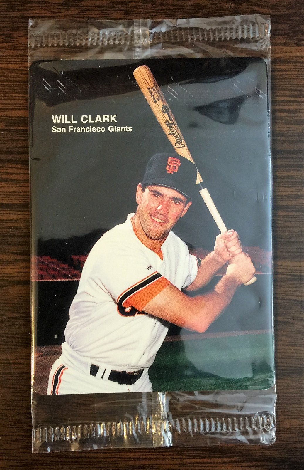 1989 WILL CLARK  Mothers Cookies Baseball Card #2  San Francisco Giants I0902122