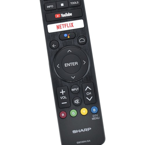 New Original GB336WJSA Voice Remote Control For Sharp Aquos Smart TV 2T-C50BG1I - Picture 3 of 5