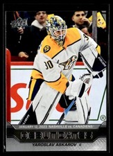 2023-24 Upper Deck Debut Dates Yaroslav Askarov Nashville Predators #DD-13