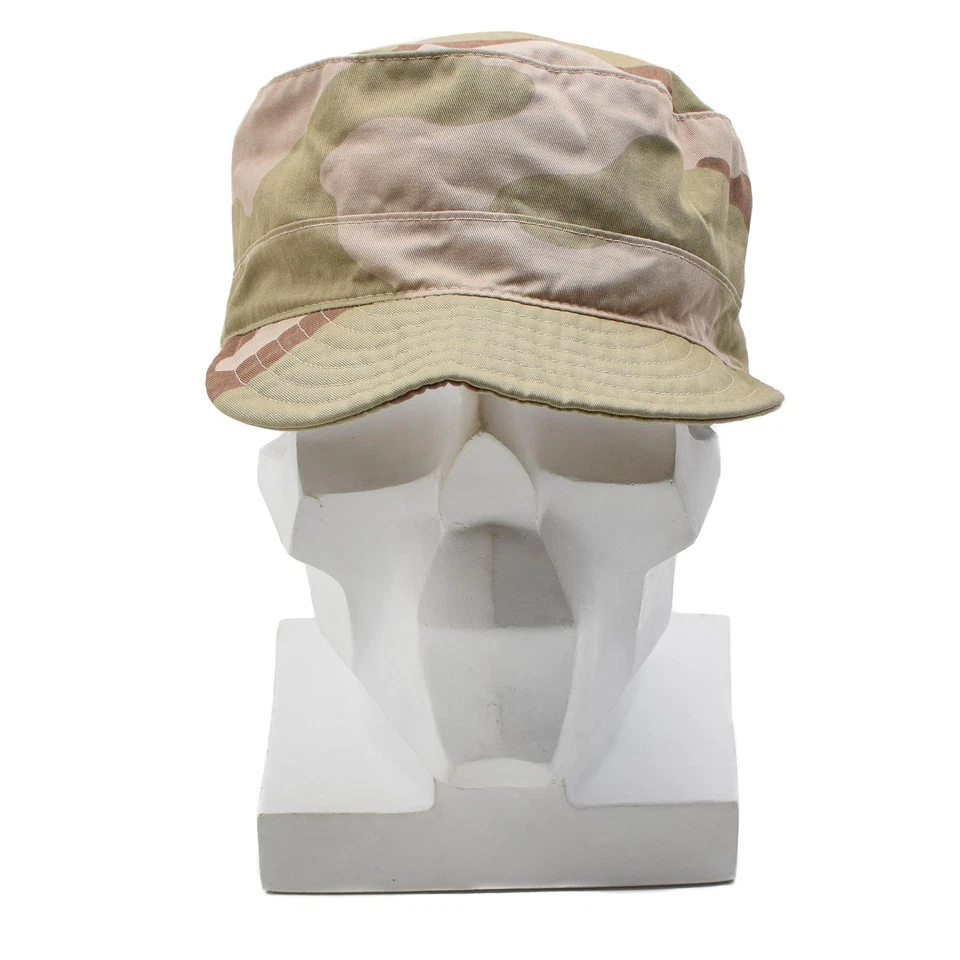 Original Dutch Military Fatigue Cap Outdoor Tactical Hat Desert Camouflage - Image 2 of 3