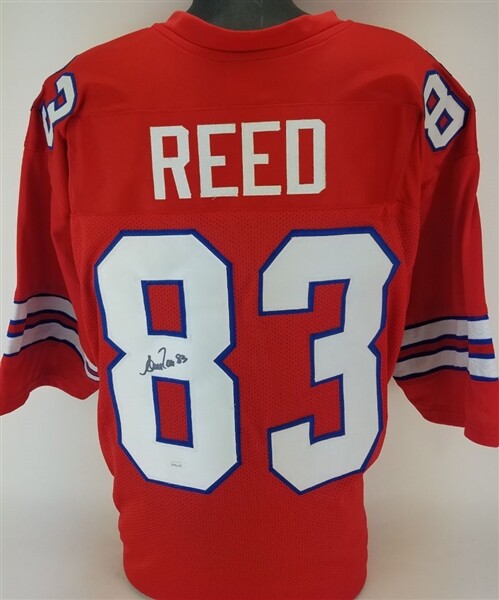 Andre Reed Autographed Signed Bills Jersey (JSA COA) 7 Pro Bowl (1988 1994) / NFL HOF 2006 