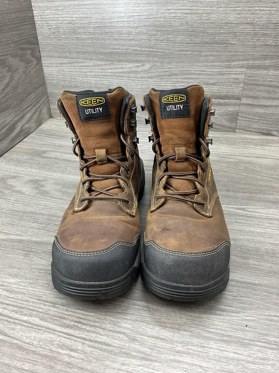 KEEN Utility 1029149 Evanston 6 Waterproof Carbon Toe Work