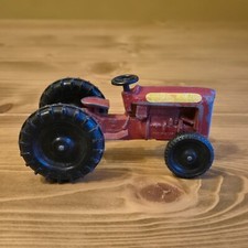 Lone Star Farm King Tractor, red, unboxed