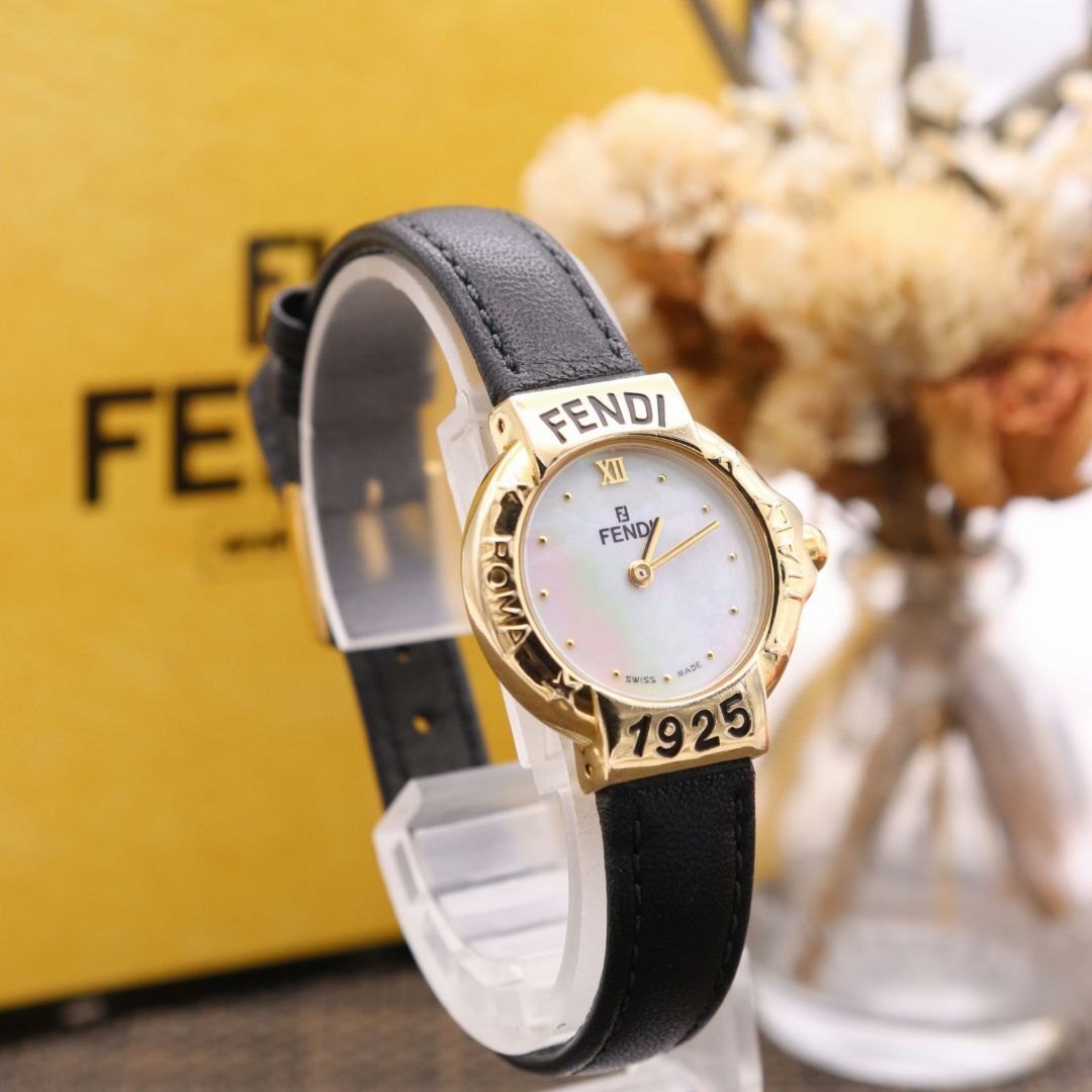 Fendi 430L Analog Quartz Women Genuine New Battery Works