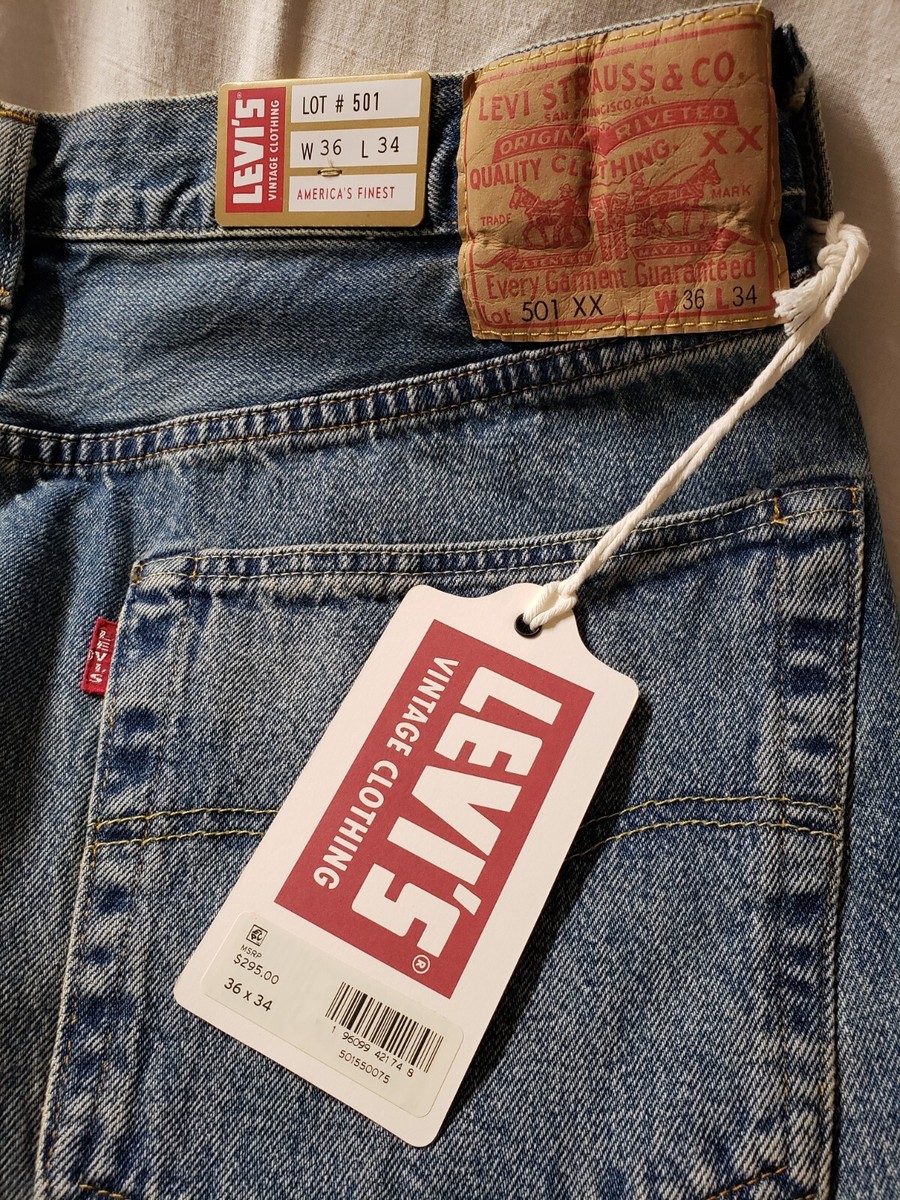 LEVI'S 1955 LVC 501 xx Vintage Clothing Japan Red Selvedge LEVI'S 1955 LVC 501 xx Vintage Clothing Japan Red Selvedge