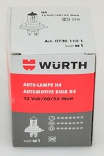 Hauptscheinwerfer - Lampe Auto Lampe H4 Automotive Bulb H4 12V 60/55W Würth