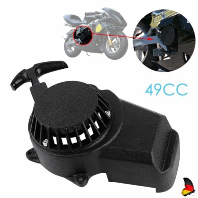 Seilzugstarter Pull Starter für 49cc 2-takt Mini Moto Dirt Pocket Bike ATV Quad