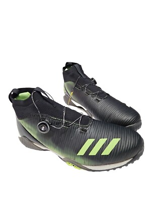 NEW Adidas Golf Codechaos BOA Black/Neon Green Mens Size 15