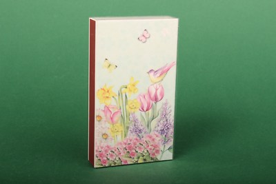 Streichhölzer ''Blooming Garden turq.'' Ambiente Studio Geschenkartikel 45 St.