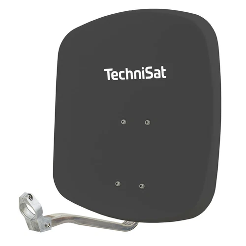 TechniSat 45 Digidish Aluminum SAT Mirror Bowl Grey + OPTICUM Quad LNB - Picture 2 of 7