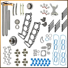 For Chrysler Dodge Ram 1500 4.7L 04 06-07 Timing Chain Kit Head Gasket bolts Set