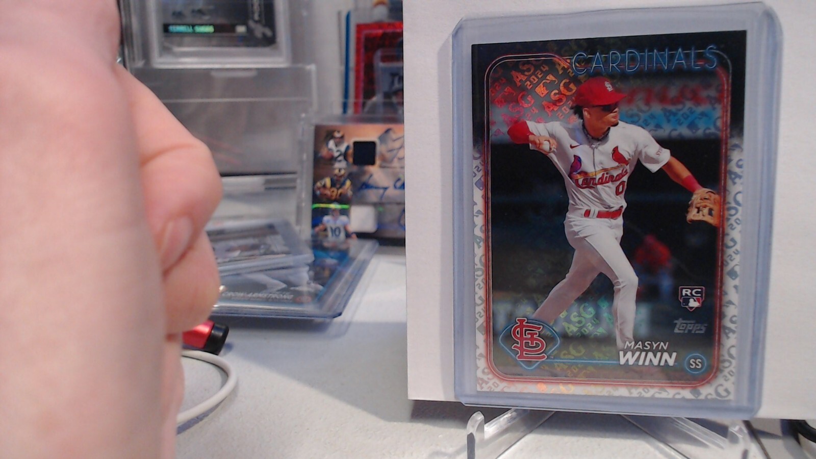 2024 TOPPS ASG SERIES TWO MASYN WINN ROOKIE FOIL #480 CARDINALS M2K