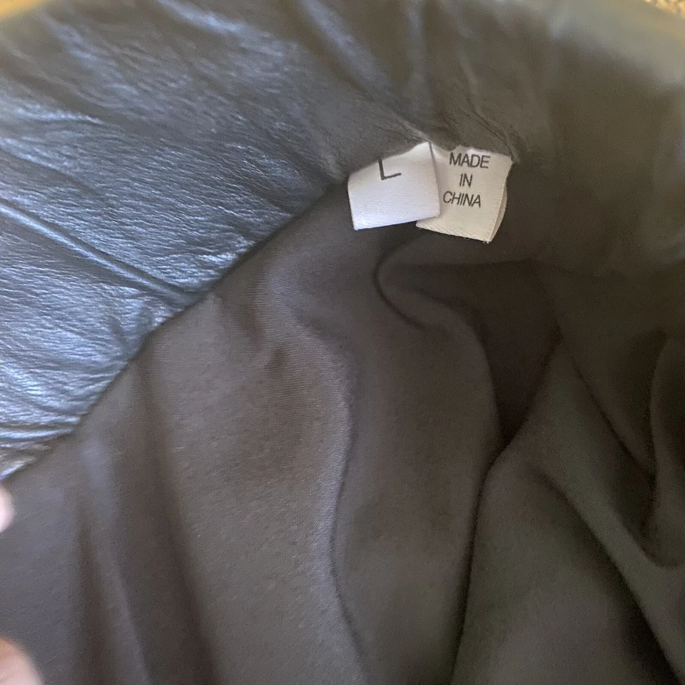 10 Pantalones Cortos CROSBY DEREK LAM Mujer Cuero Negro Grandes Foto 4 de 4