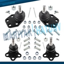 4pcs Front Upper Lower Ball Joints For 2000 - 2001 Dodge Ram 1500 Truck 2wd 4pcs Front Upper Lower Ball Joints For 2000 - 2001 Dodge Ram 1500 Truck 2wd