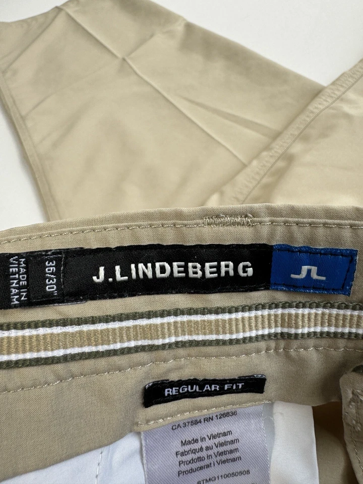 J Lindeberg Pants Mens 36X30 (38x30) Golf Regular Fit Performance Casual Modern - Image 3 of 4