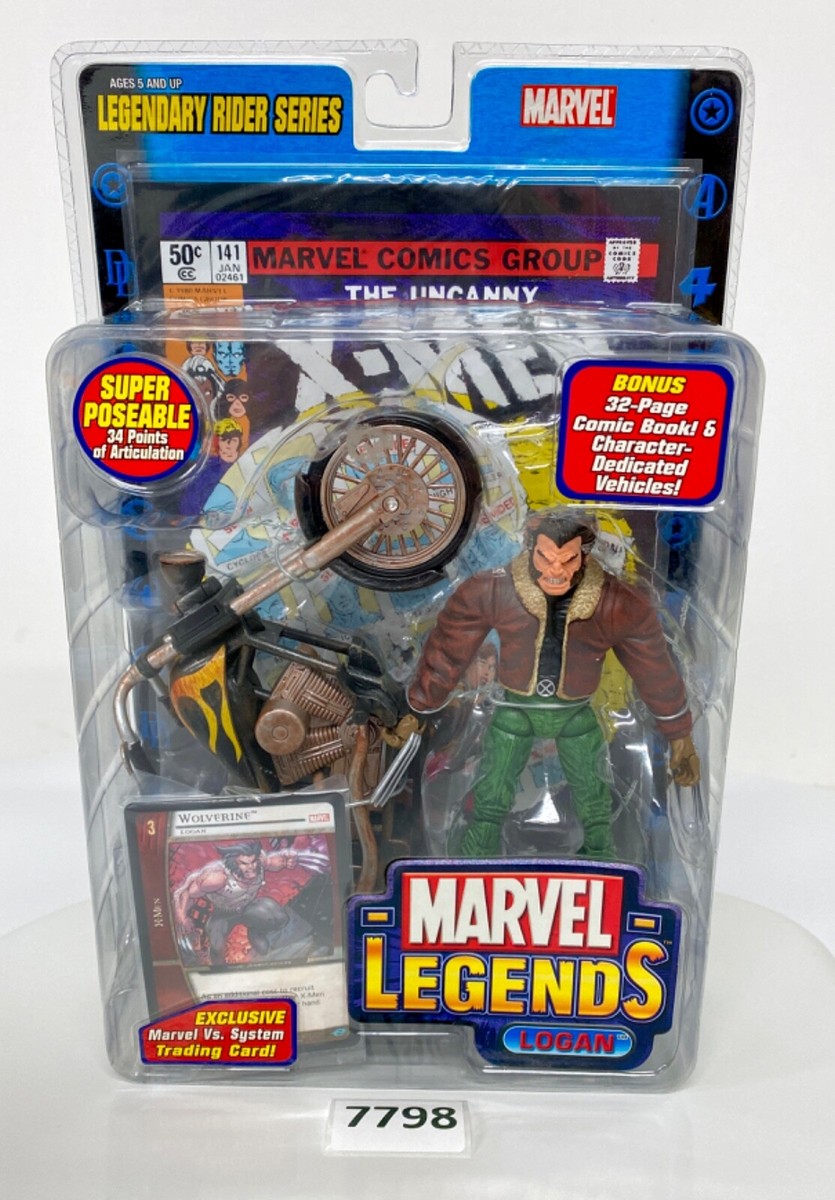 マーベル　トイビズ　ＸMEN　THE　MOVIE　LOGANローガン X-Men The Movie Hugh Jackman Wolverine Logan ToyBiz Action