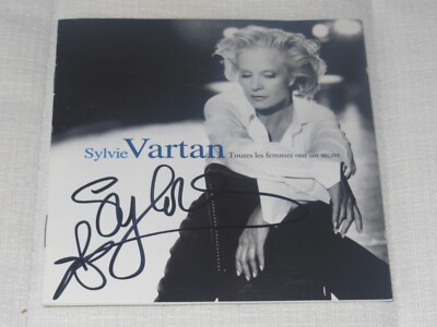 SYLVIE VARTAN / CD signiert / ALLE FRAUEN HABEN EIN GEHEIMNIS