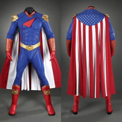 Homelander Costume The Boys Season 3 cosplay Suit fullset Top version