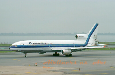 Eastern Airlines Lockheed L-1011 N336EA at JFK in July 1978 8''x12'' Color Print