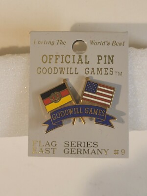 Vintage 1990 Goodwill Games East Germany Pin