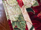 Handcrafted-Quilted Table Runner- NEW Christmas 2024 - Poinsettias, Other Floral — photo 4