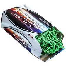 Alliance Rubber 02005 X-Treme EPDM Bands Lime Green Non-Latex 7x1/8" Box of 175