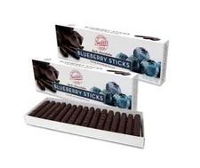 Sweet Candy Company Dark Chocolate Blueberry Sticks - Gourmet Chocolate 2 Pack