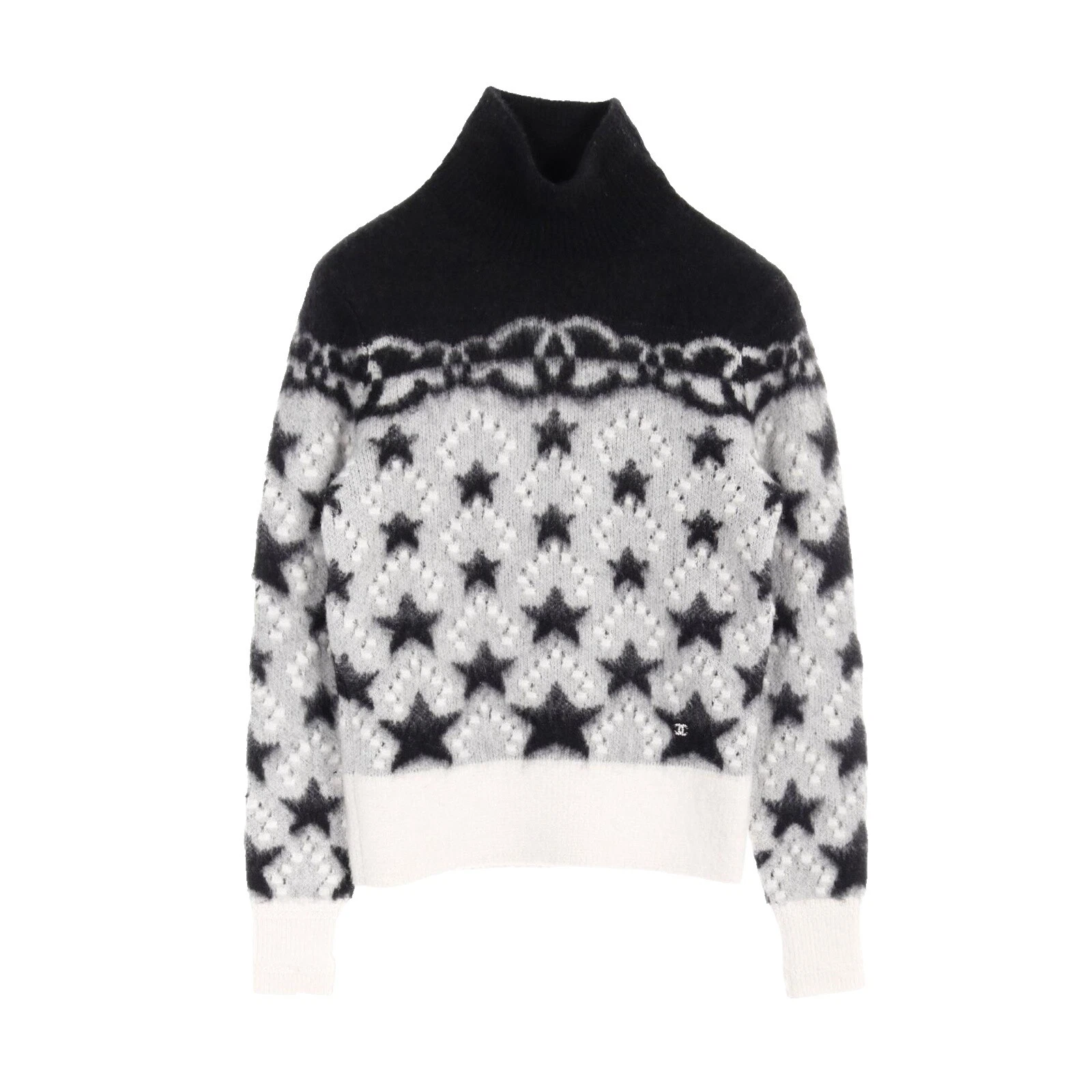 Suéteres para mujer CHANEL Black Cashmere