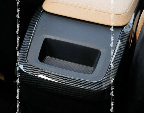 Para Volvo S60 2019-2021 fibra de carbono consola central borde de panel de cambio de marchas - Imagen 6 de 8
