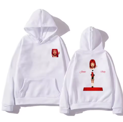 トップス BLACKPINK Jennie Ruby Album Hoodie JENNIE BLACKPINK RUBY HOODIE Fan Merch Sweatshirt Concert