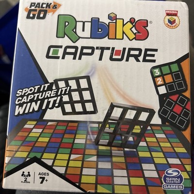 New Sealed Rubiks Capture (Pack & Go) SpinMaster Games Ages 7+ Game