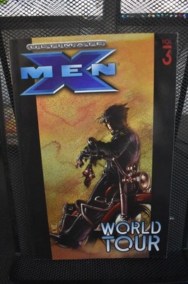 Ultimate X-Men Volume 3 World Tour Marvel TPB Wolverine Storm Cyclops Colossus