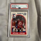 1989 Hoops MICHAEL JORDAN # 21 PSA 7 Real Nice Rare Iconic Vintage Card Bulls 🔥