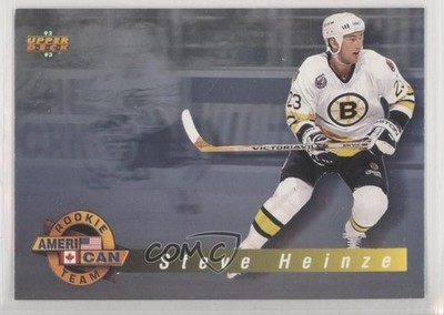 1992-93 Upper Deck Ameri-Can Rookie Team Steve Heinze #AC3 13by