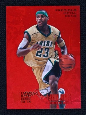 2013-14 Fleer Retro Fleer Metal PMG Red 74/150 LeBron James #247 b8p