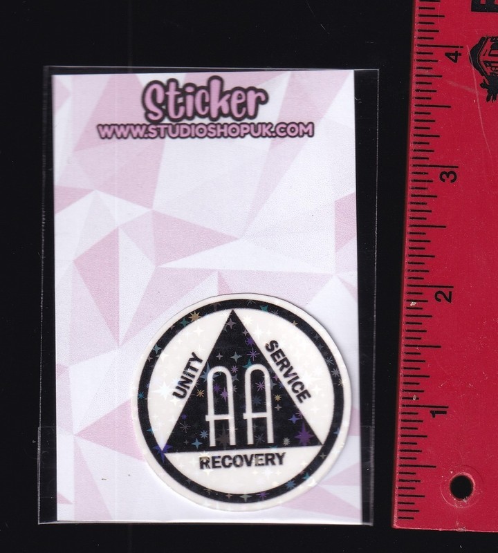 Alcoholic Anonymous sticker