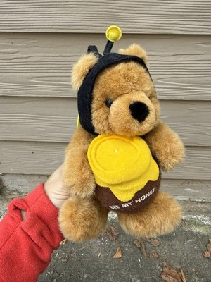 ''Be My Honey''  preferred plush brown bear with honey pot 11 inch