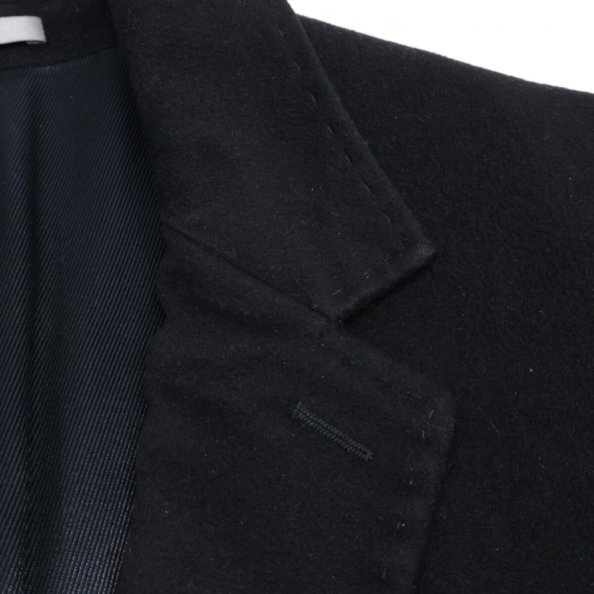 Dior HOMME [Domestic genuine] 433C344A3225 cashmere classic long coat 44 black thumbnail 10