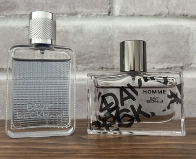 (2) David Beckham The Essence Cologne 1 oz 30 ml Eau De Toilette Spray  No Box