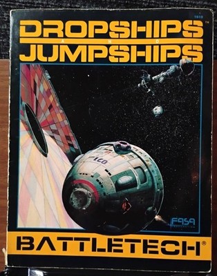 BattleTech DropShips and JumpShips FASA 1619 ComStar RPG Sourcebook 1988