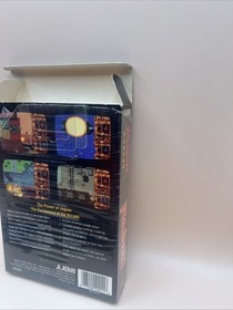 Raiden Atari Jaguar Cartridge w/ Manual, White insert, Cart bag CIB J9005